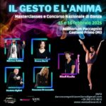 il gesto e l'anima concorso di danza 2025